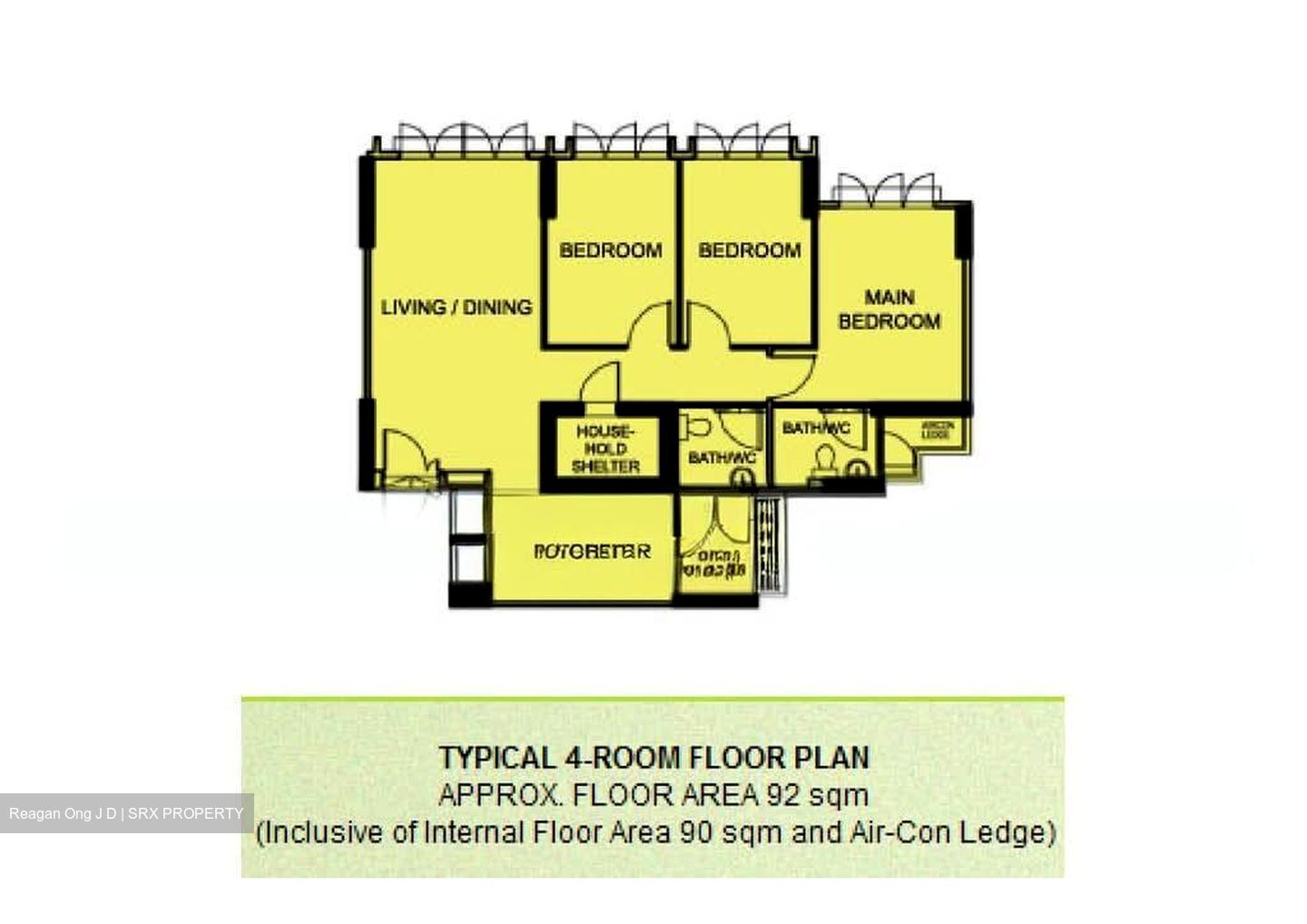 Blk 471B Hougang Parkview (Hougang), HDB 4 Rooms #571755961